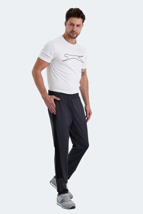 Slazenger RAIL Erkek Cepli Koyu Gri Eşofman Altı