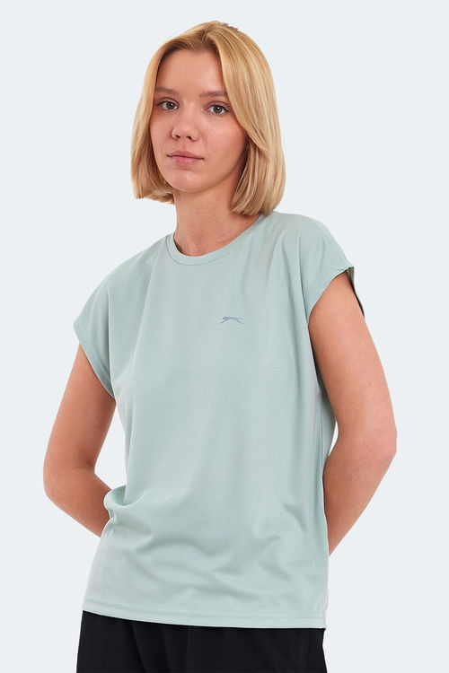 Slazenger RAKHI IN Kadın Nane Tişört