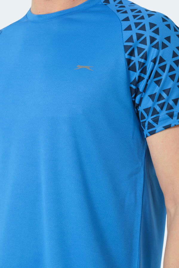 Slazenger RANKA IN Erkek Tişört Saks Mavi