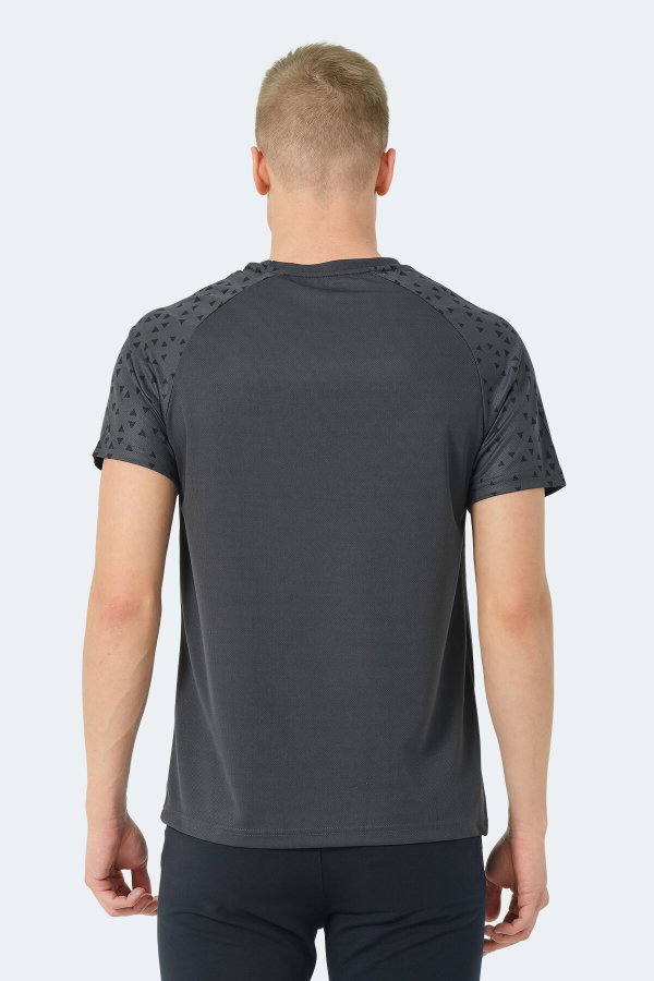 Slazenger RANKA IN Erkek Koyu Gri Tişört