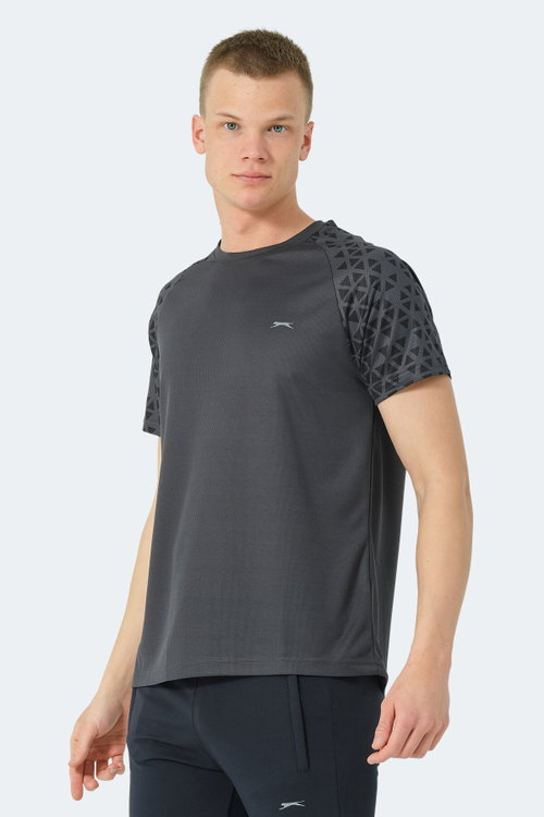 Slazenger RANKA IN Erkek Koyu Gri Tişört