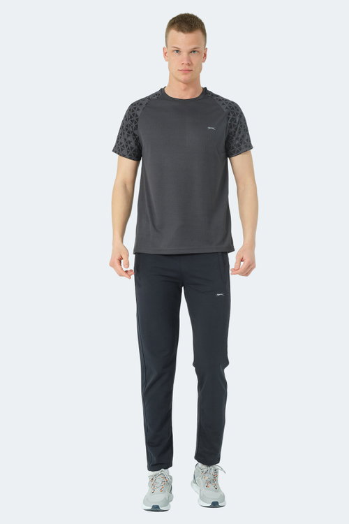 Slazenger RANKA IN Erkek Koyu Gri Tişört