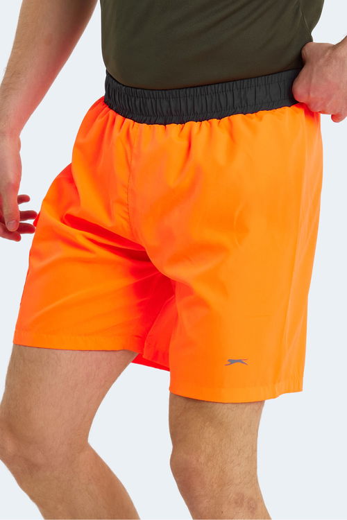 Slazenger RASMUS IN Erkek Cepli Deniz Şortu Turuncu Mayo