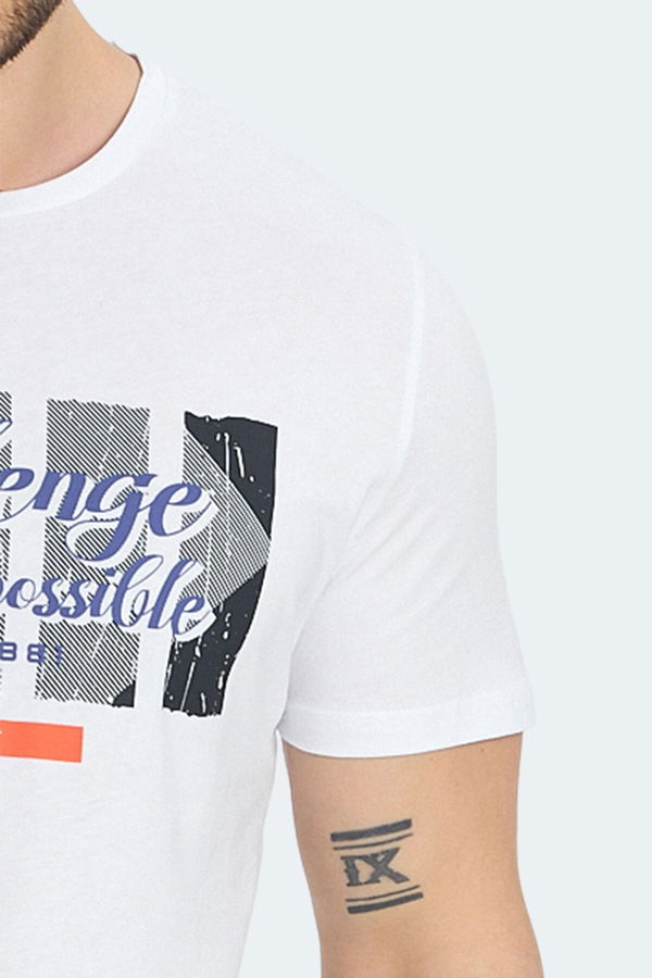 Slazenger RATAN Erkek Tişört Beyaz