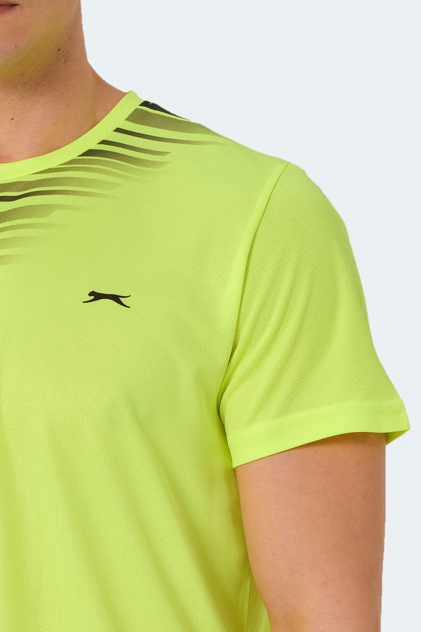 Slazenger RAVEN Erkek Tişört Neon Sarı