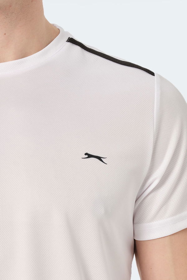 Slazenger READ IN Erkek Tişört Beyaz