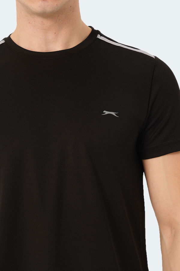 Slazenger READ IN Erkek Tişört Siyah