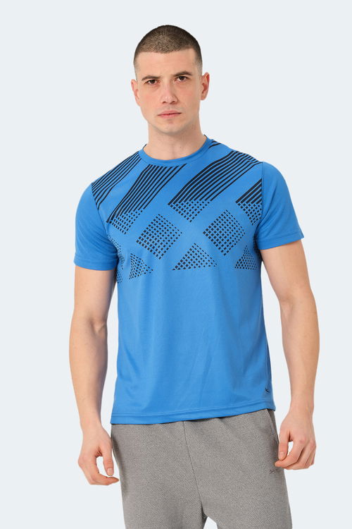 Slazenger RED IN Erkek Mavi Tişört