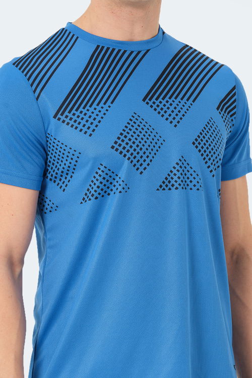 Slazenger RED IN Erkek Mavi Tişört