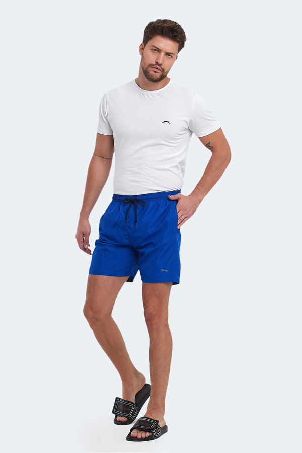 Slazenger RENO Erkek Mayo Saks Mavi
