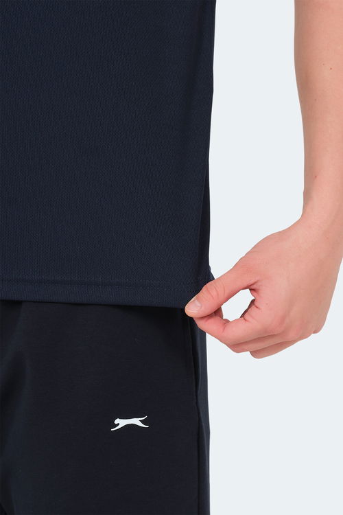 Slazenger REPUBLIC MTR Erkek Lacivert Tişört