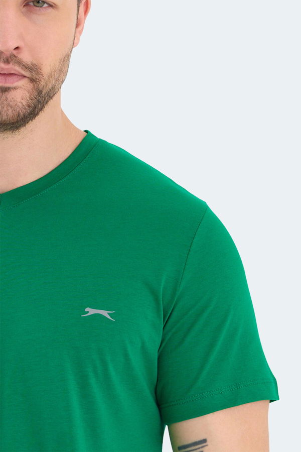 Slazenger RIVALDO Erkek Tişört Yeşil