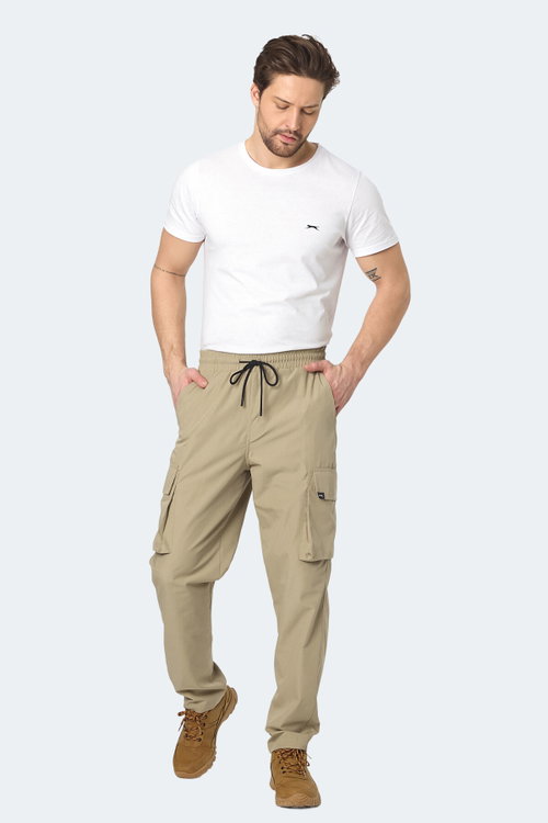 Slazenger RONDA Erkek Cepli Bej Pantolon