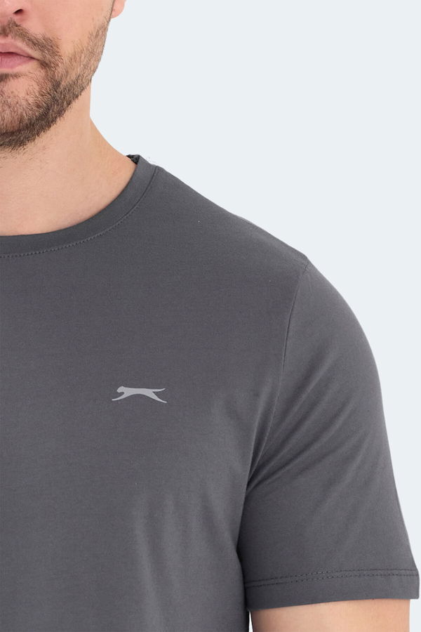 Slazenger ROSALVA Erkek Tişört Koyu Gri