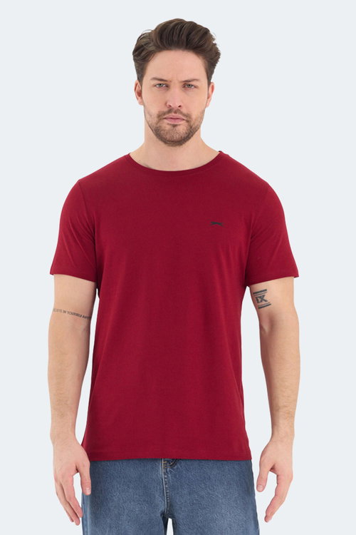 Slazenger ROSALVA 5 li Set Erkek Sarı - Mavi - Yeşil - Turuncu - Bordo Tişört