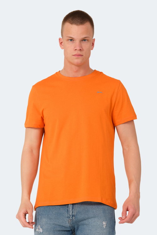 Slazenger ROSALVA 5 li Set Erkek Sarı - Mavi - Yeşil - Turuncu - Bordo Tişört