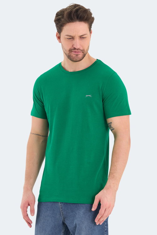 Slazenger ROSALVA 5 li Set Erkek Sarı - Mavi - Yeşil - Turuncu - Bordo Tişört