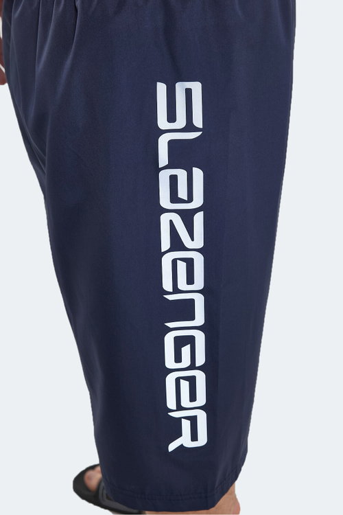 Slazenger RUNIST IN Erkek Cepli Deniz Şortu Lacivert Mayo