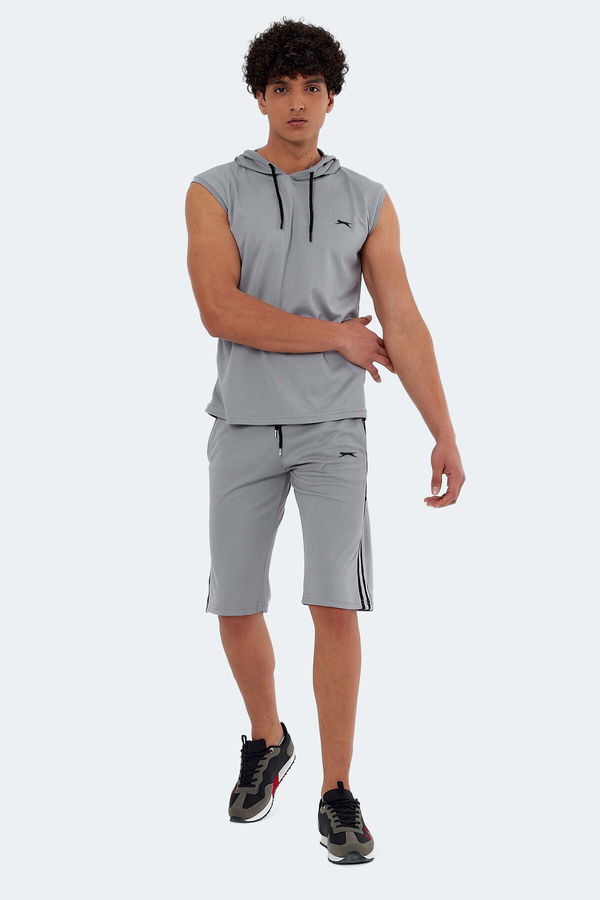 Slazenger SAKI IN Erkek Gri Şort