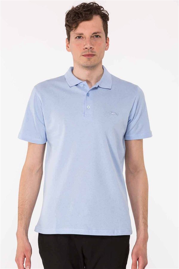 Slazenger SALVATOR Erkek Kısa Kol T-Shirt Mavi