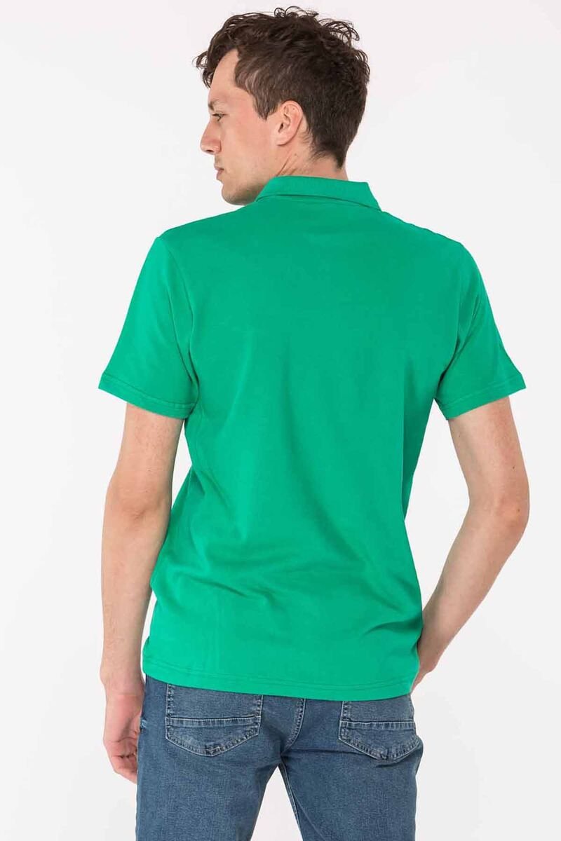 Slazenger SALVATOR Erkek Kısa Kol T-Shirt Yeşil - Thumbnail