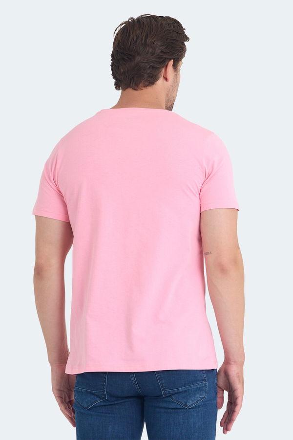 SANDER KTN Erkek Tişört Açık Pembe