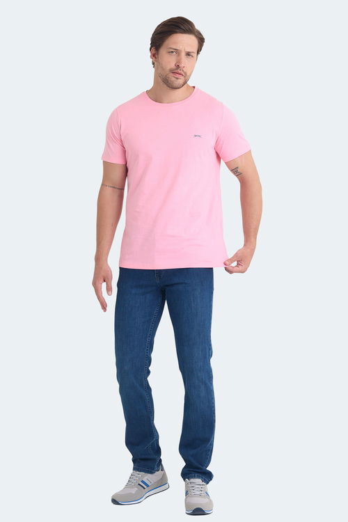 SANDER KTN Erkek Tişört Açık Pembe