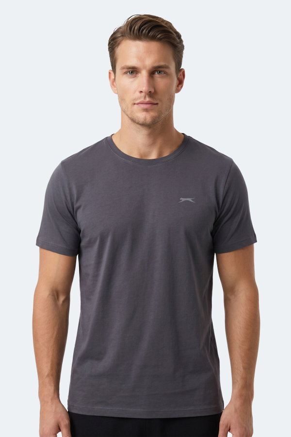 Slazenger SANDER KTN Erkek Antrasit Tişört