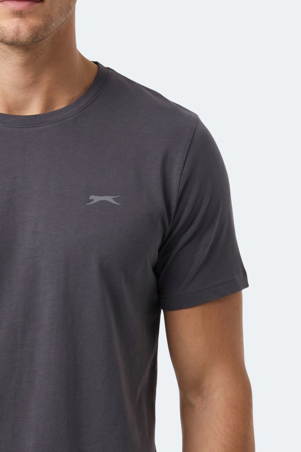 Slazenger SANDER KTN Erkek Antrasit Tişört