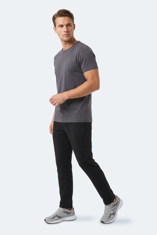 Slazenger SANDER KTN Erkek Antrasit Tişört