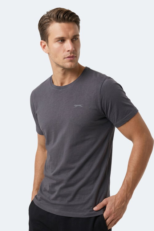Slazenger SANDER KTN Erkek Antrasit Tişört