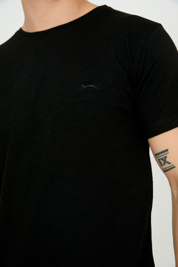 Slazenger SANDER KTN Erkek Tişört Siyah
