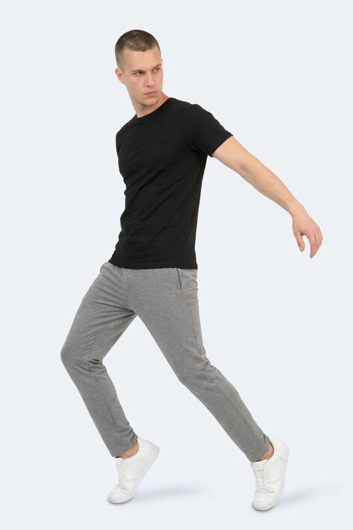 Slazenger SANDER KTN Erkek Siyah Tişört
