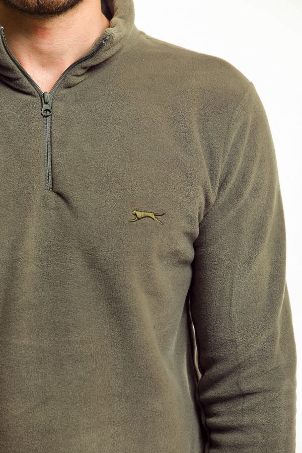 Slazenger SANNE IN Erkek Polar Haki