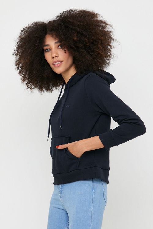 SARA Kadın Sweatshirt Lacivert