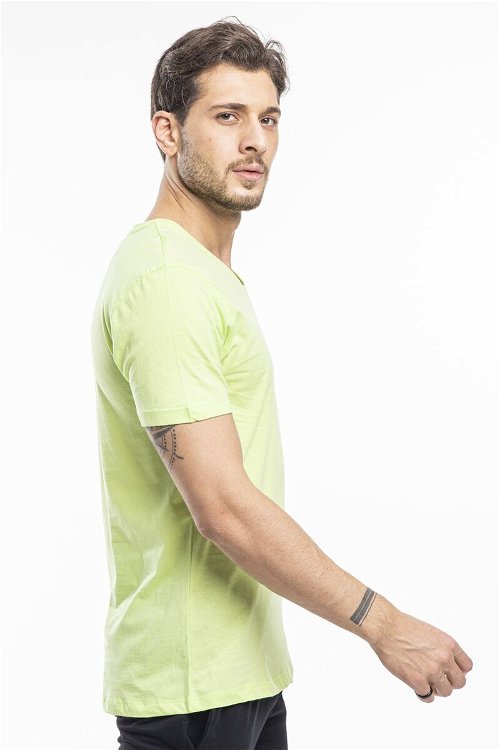 Slazenger SARGON Erkek Kısa Kol T-Shirt Açık Yeşil