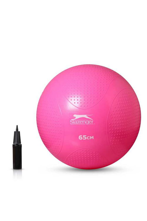 65 cm Anti-Burst Gymball (Pompa Dahil) Unisex Pilates Topu Fuşya