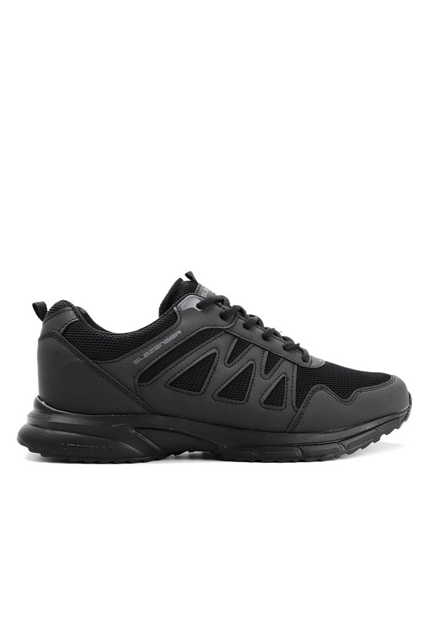 Slazenger A-BOUT I Sneaker Erkek Ayakkabı Siyah / Siyah