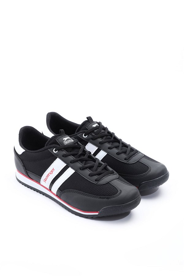 Slazenger ABBE I Sneaker Erkek Ayakkabı Siyah / Beyaz
