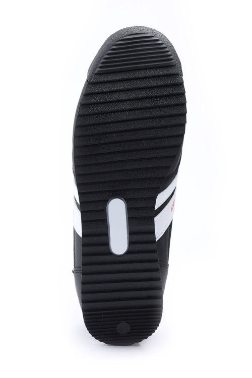ABBE I Erkek Sneaker Ayakkabı Siyah / Beyaz