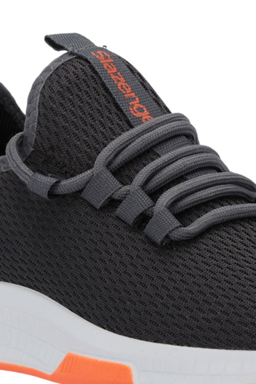 ABENA I Erkek Sneaker Ayakkabı Koyu Gri / Turuncu
