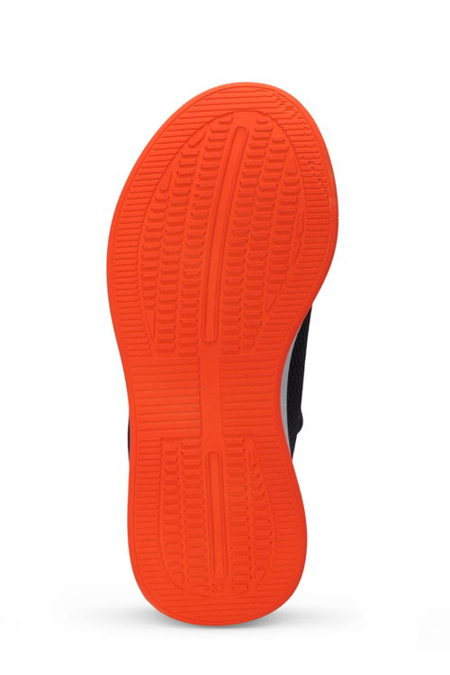 ABENA I Erkek Sneaker Ayakkabı Koyu Gri / Turuncu