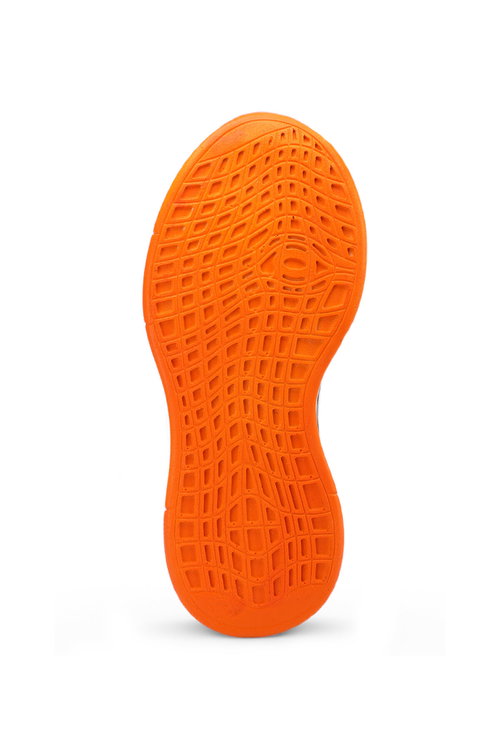Slazenger ABENA I Erkek Çocuk Koyu Gri / Turuncu Sneaker