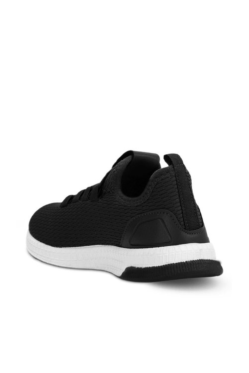 Slazenger ABENA I Unisex Çocuk Siyah / Kırmızı Sneaker