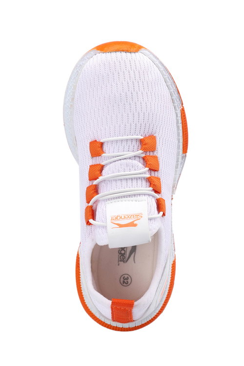 Slazenger ABENA I Kız Çocuk Beyaz / Turuncu Sneaker