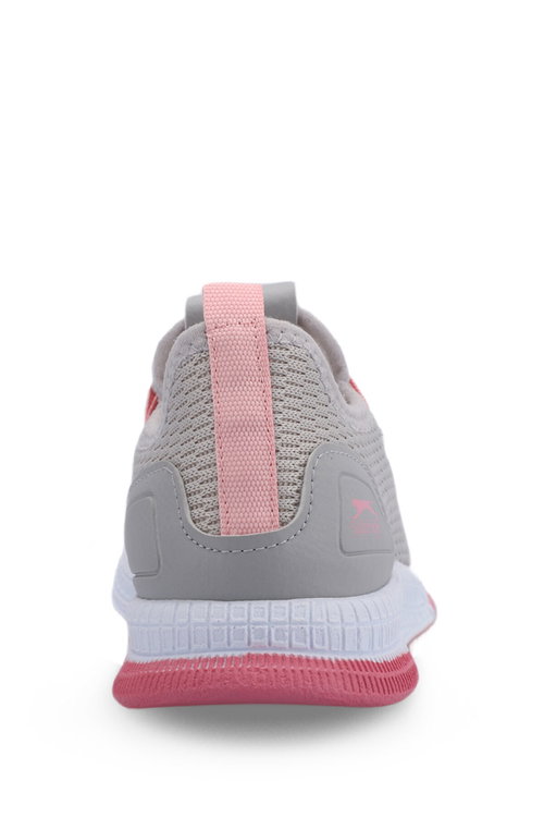 Slazenger ABENA I Kız Çocuk Gri / Pembe Sneaker