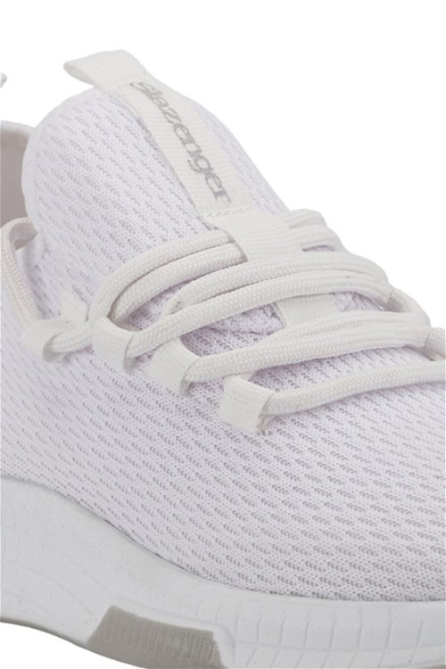 Slazenger ABENA I Sneaker Kadın Ayakkabı Beyaz / Gümüş