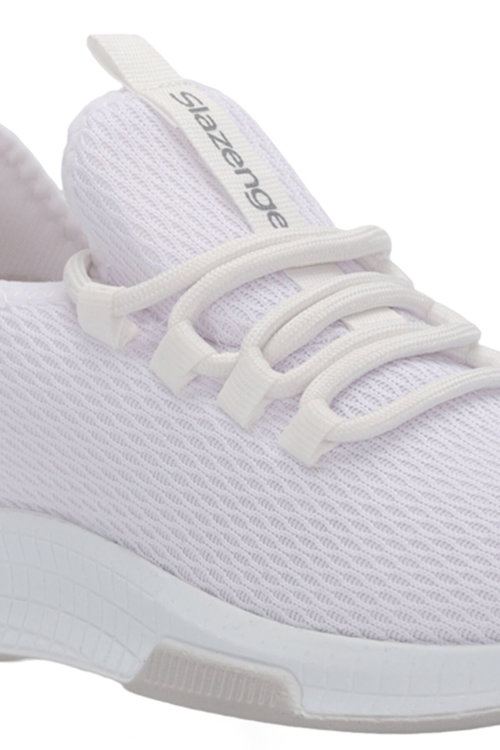 Slazenger ABENA I Kadın Beyaz / Gümüş Sneaker