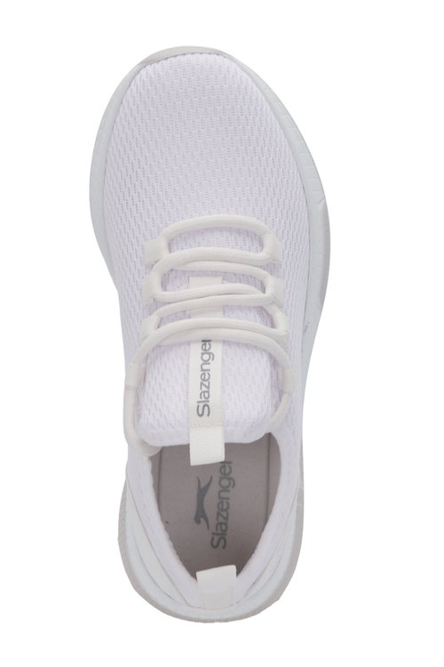 Slazenger ABENA I Kadın Beyaz / Gümüş Sneaker