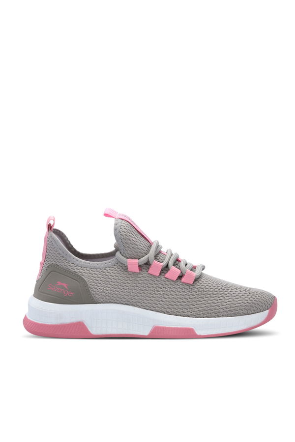Slazenger ABENA I Kadın Gri / Pembe Sneaker